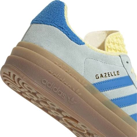 adidas schoenen blauw geel|adidas gazelle schoenen.